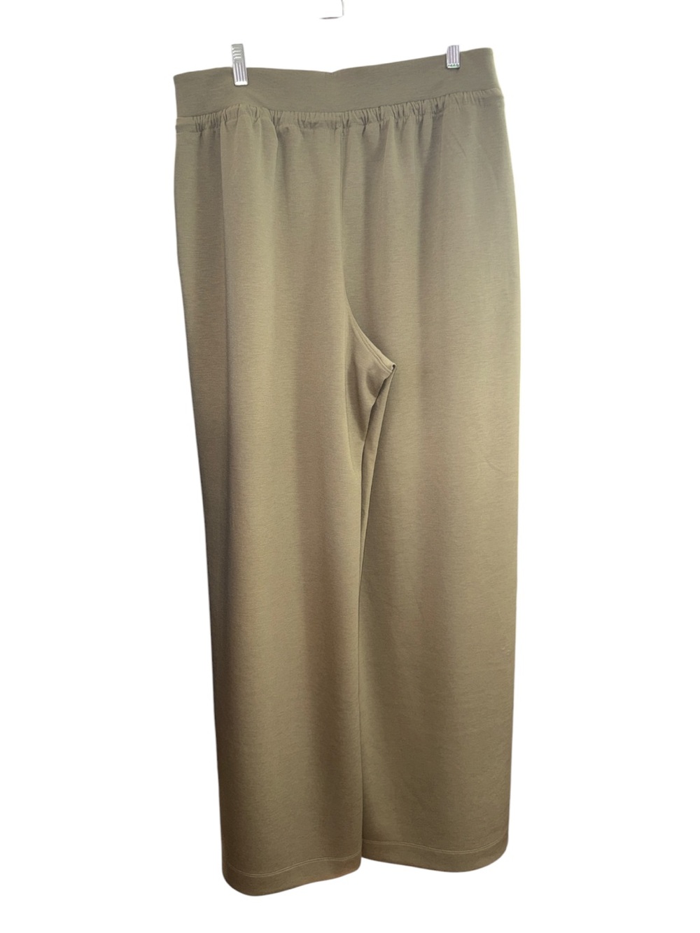 Athleta Allure High Rise Wide Leg Pant size XL Tall olive green - Picture 5 of 10